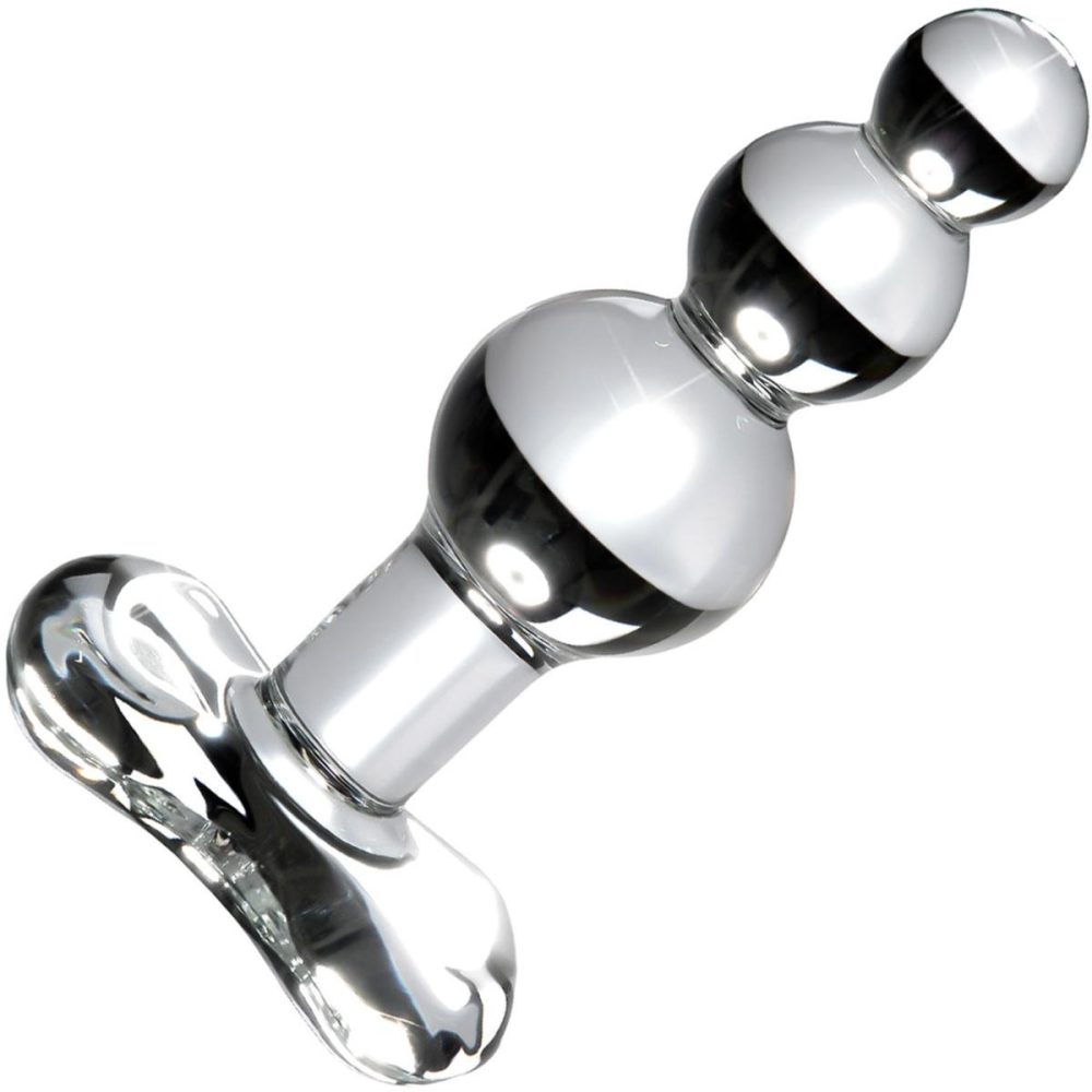 Glass & Ceramic Anal Toys | Icicles No. 47 Glass Butt Plug