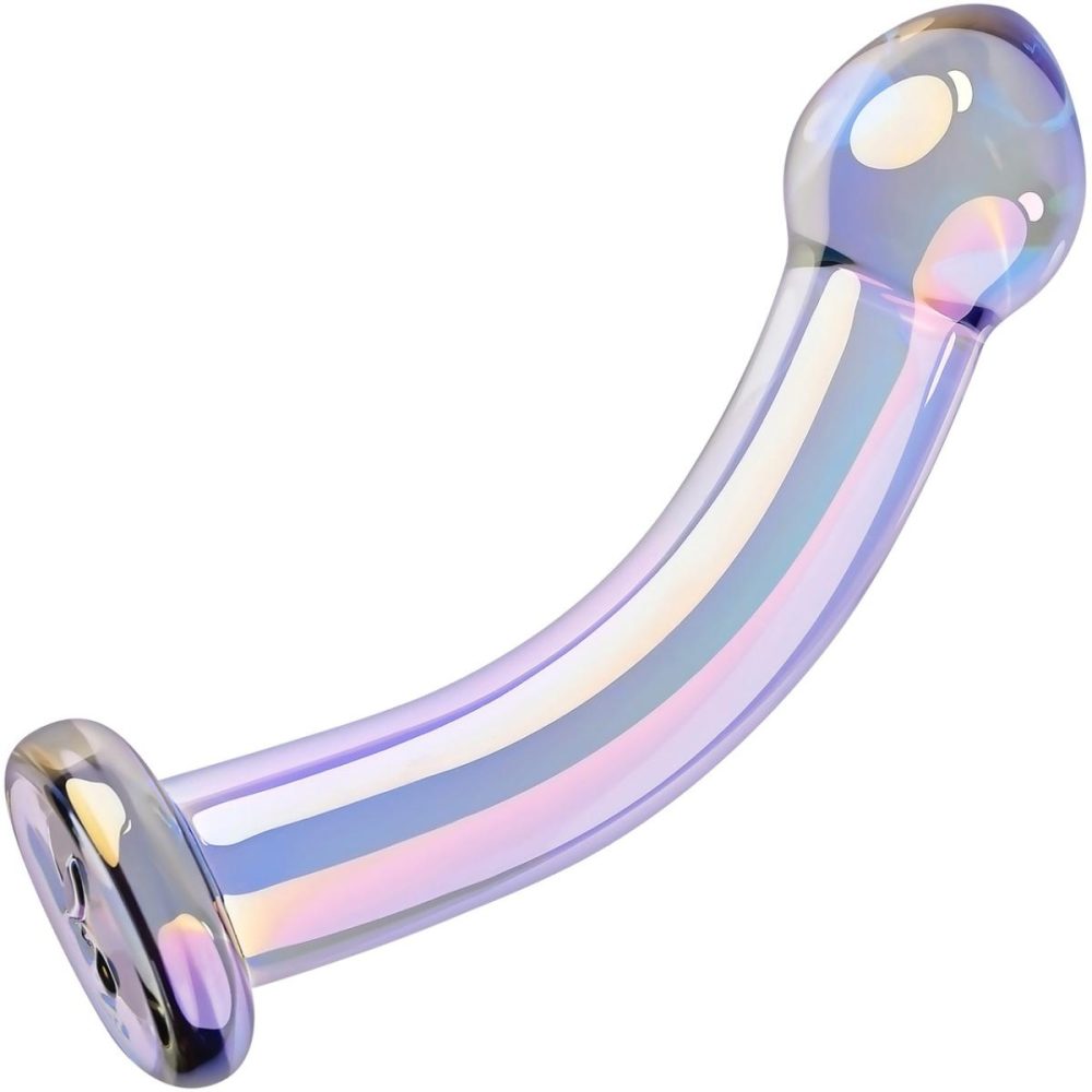 Glass & Ceramic Anal Toys | Jewels King G-Spot & P-Spot Glass Dildo