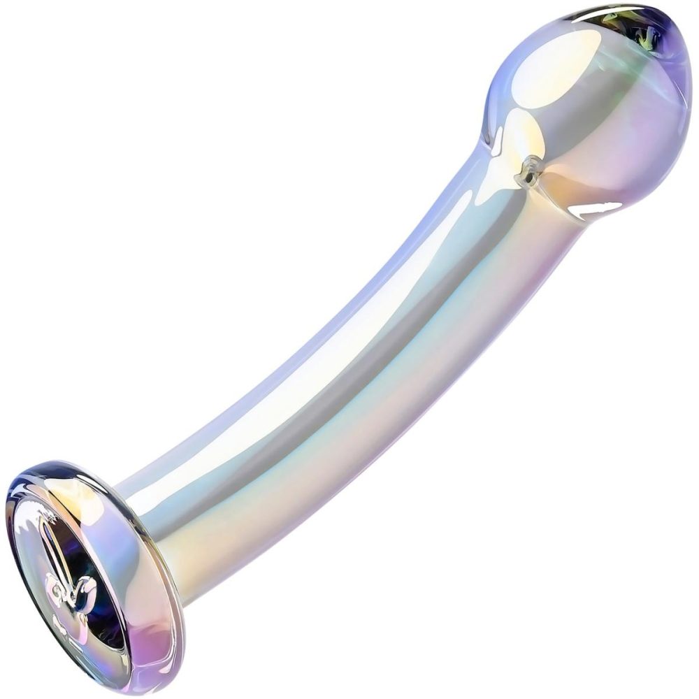 Glass & Ceramic Anal Toys | Jewels King G-Spot & P-Spot Glass Dildo