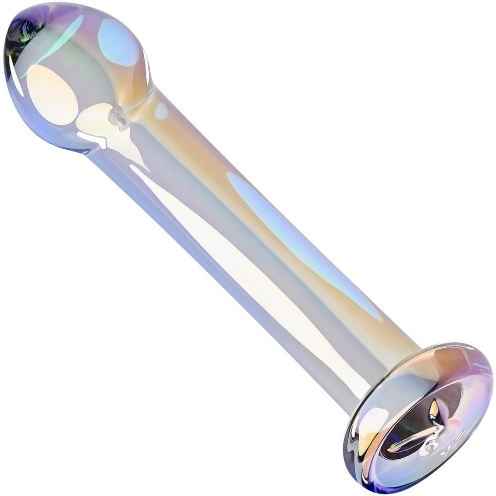 Glass & Ceramic Anal Toys | Jewels King G-Spot & P-Spot Glass Dildo