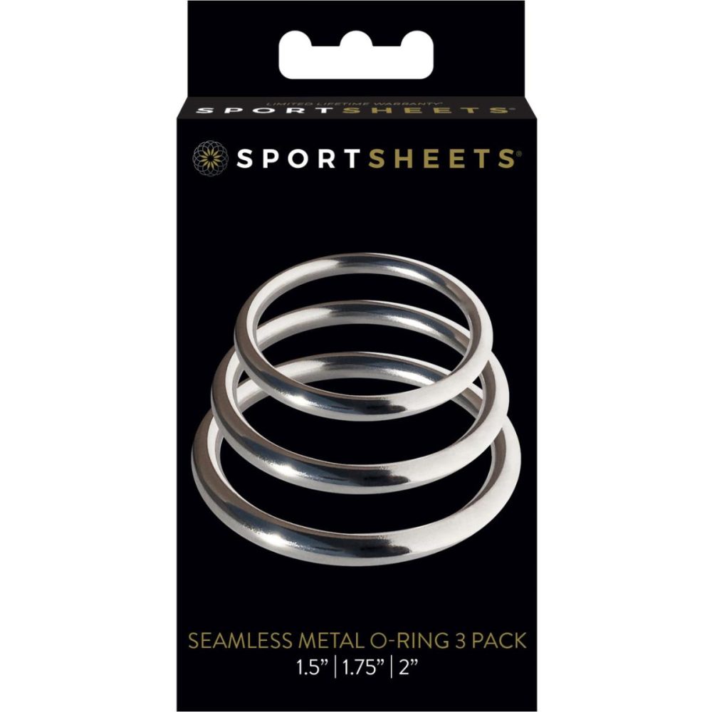 Harness Accessories | Seamless Metal O-Ring 3 Pack