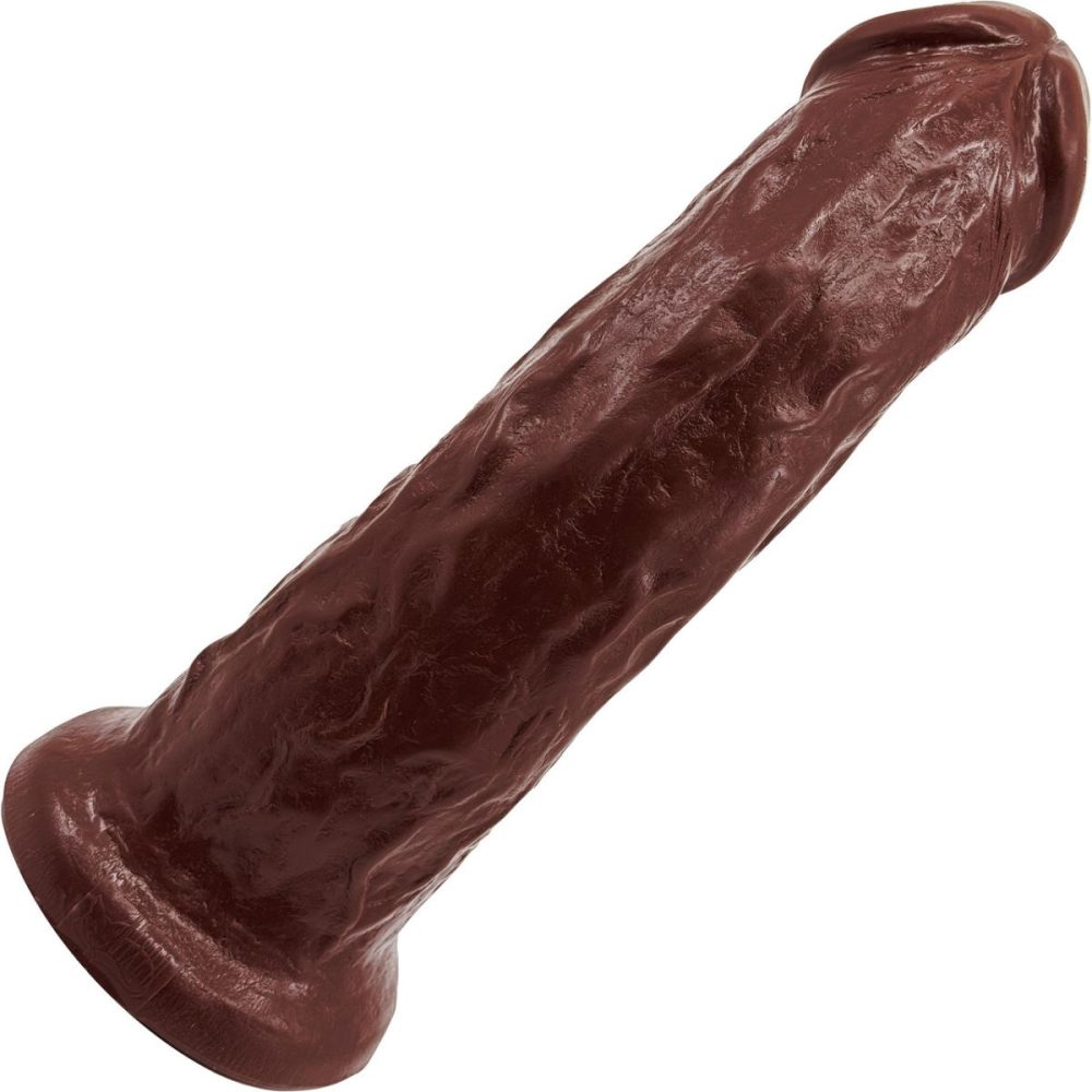 Harness Compatible Dildos | Cash VixSkin Large Silicone Realistic Dildo – Chocolate