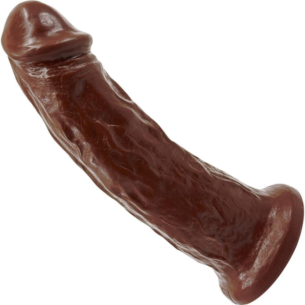 Harness Compatible Dildos | Cash VixSkin Large Silicone Realistic Dildo – Chocolate