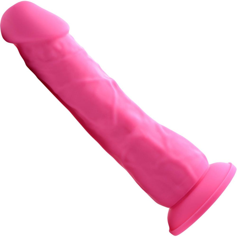 Harness Compatible Dildos | Lollicock 7" Silicone Suction Cup Dildo – Cherry