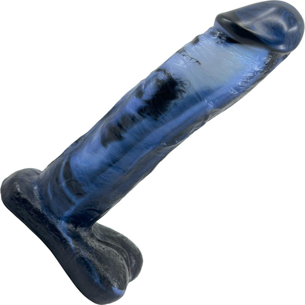 Harness Compatible Dildos | Outlaw Vixskin Realistic Silicone Dildo – Midnight Pearl