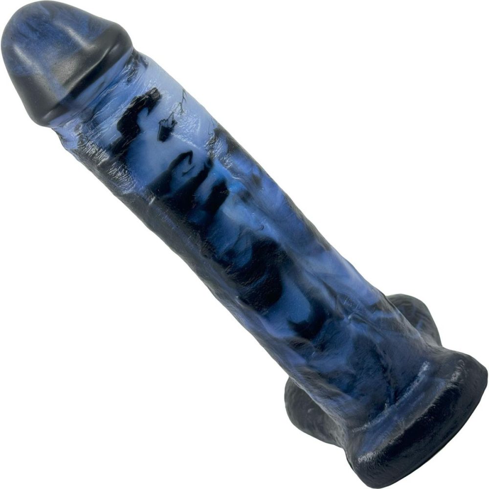 Harness Compatible Dildos | Outlaw Vixskin Realistic Silicone Dildo – Midnight Pearl