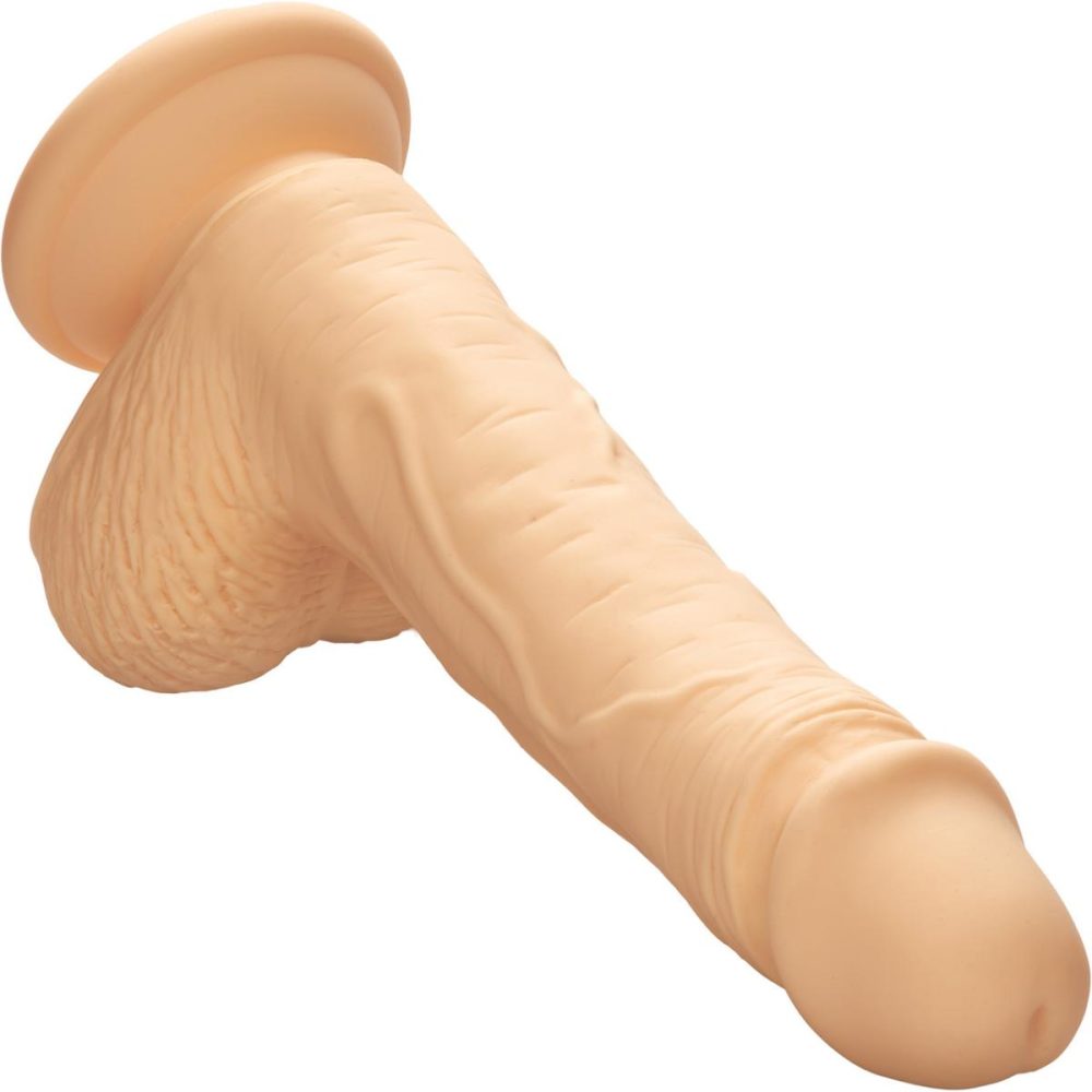 Harness Compatible Dildos | Silicone Studs Realistic 5" Suction Cup Dildo – Vanilla