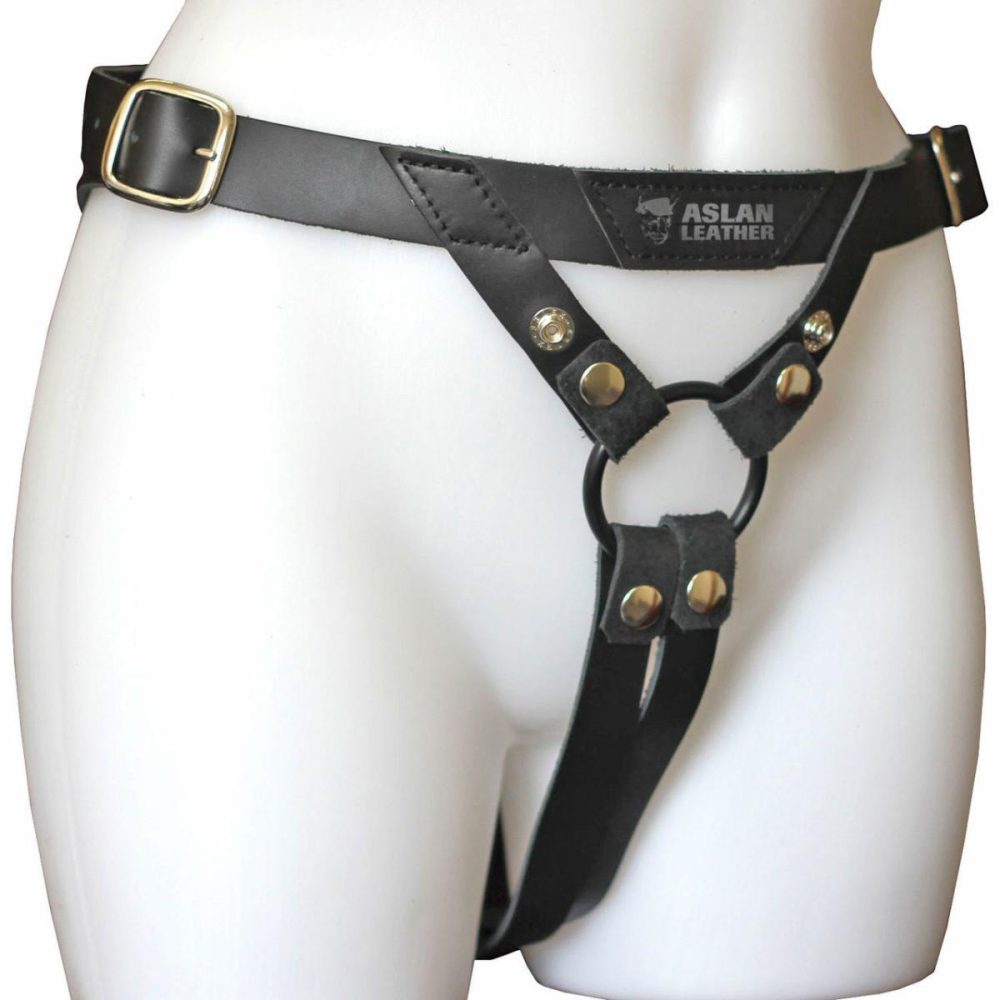 Harnesses, Straps & Handles | Aslan Commando Leather Strap-On Harness