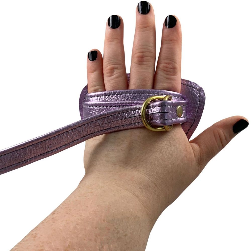 Harnesses, Straps & Handles | Hand Harness Leather Strap-On – Lavender