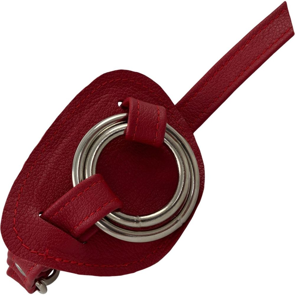 Harnesses, Straps & Handles | Hand Harness Leather Strap-On – Red