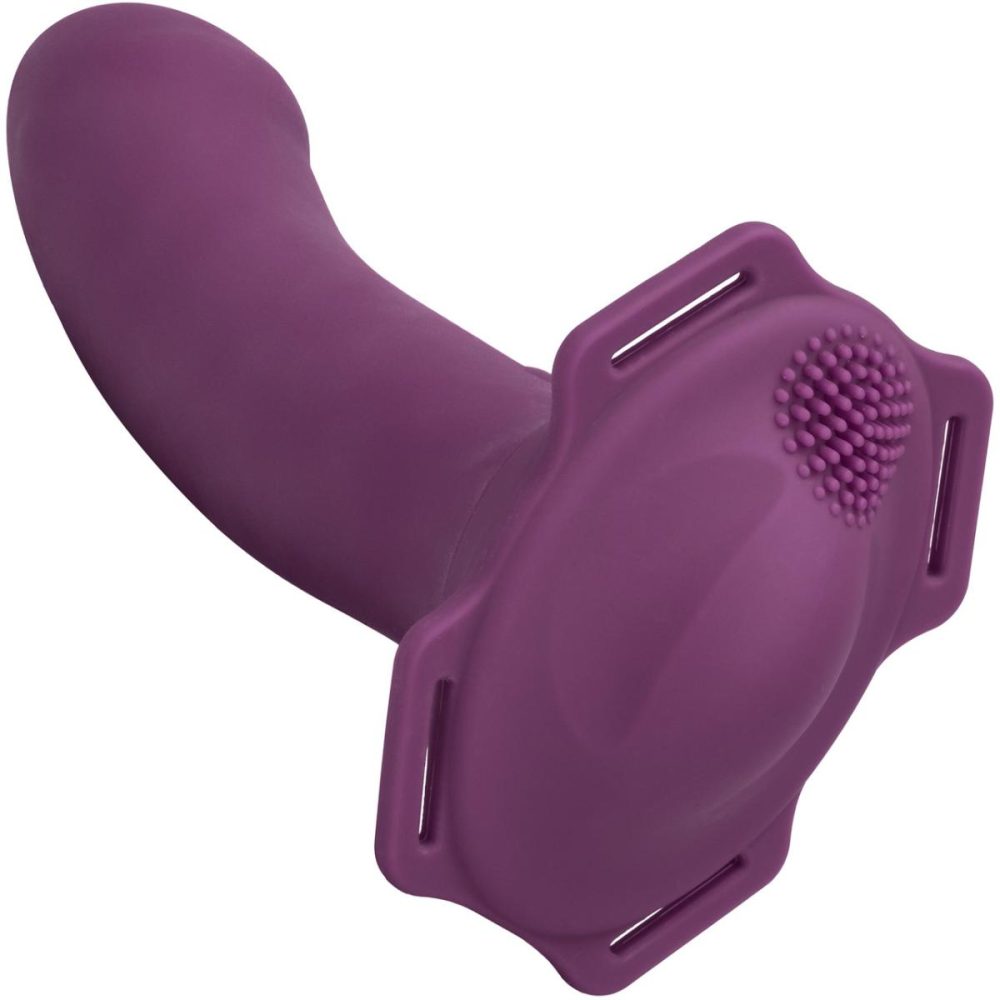 Harnesses, Straps & Handles | Her Royal Harness Me2 Rumble Silicone Strap-On Vibrating Probe