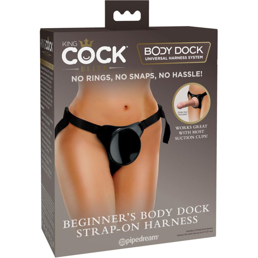 Harnesses, Straps & Handles | King Cock Elite Beginner’s Body Dock Strap-On Harness For Suction Cup Dildos