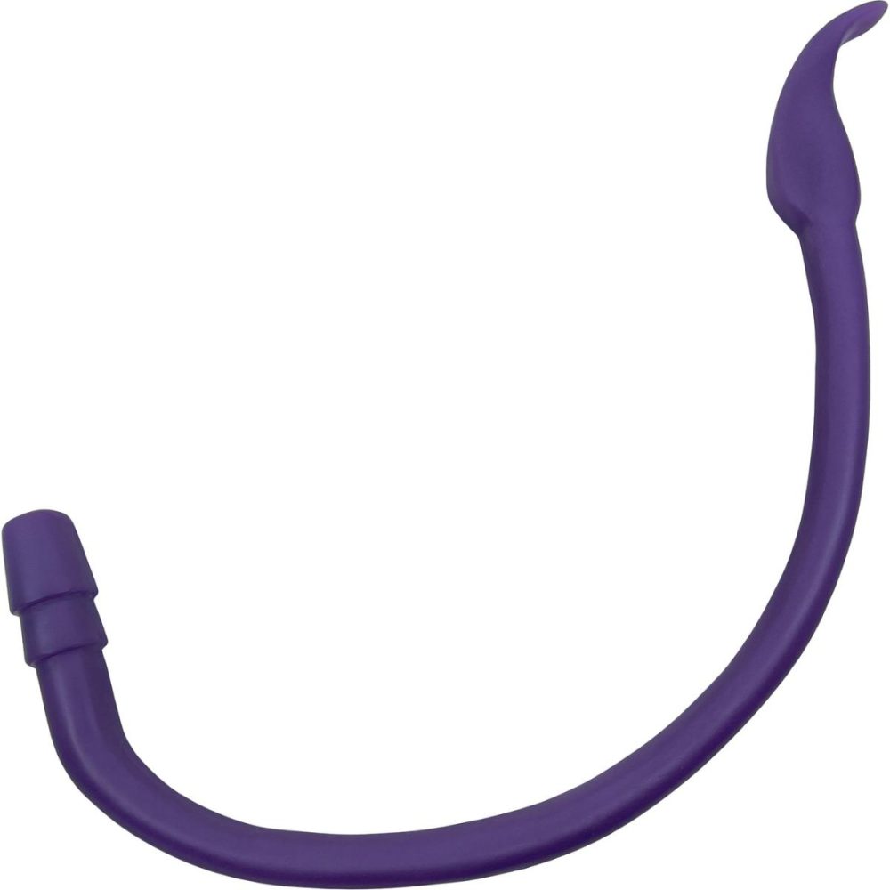 Harnesses, Straps & Handles | Silc Touch Ergonomic Vac-U-Lock Dildo Handle – Medium, Purple