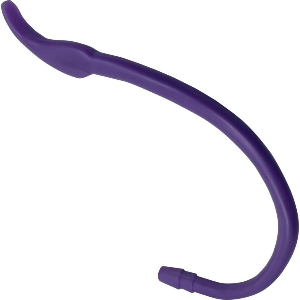 Harnesses, Straps & Handles | Silc Touch Ergonomic Vac-U-Lock Dildo Handle – Medium, Purple