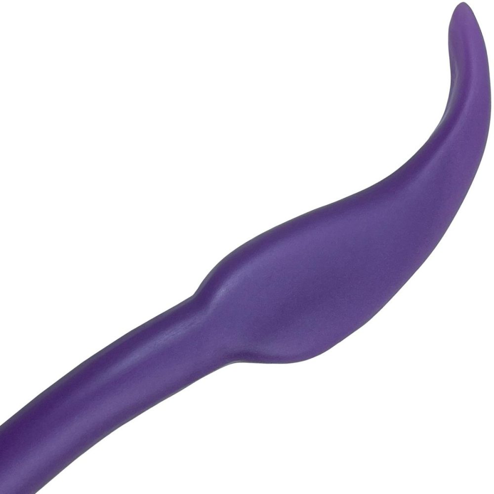 Harnesses, Straps & Handles | Silc Touch Ergonomic Vac-U-Lock Dildo Handle – Medium, Purple