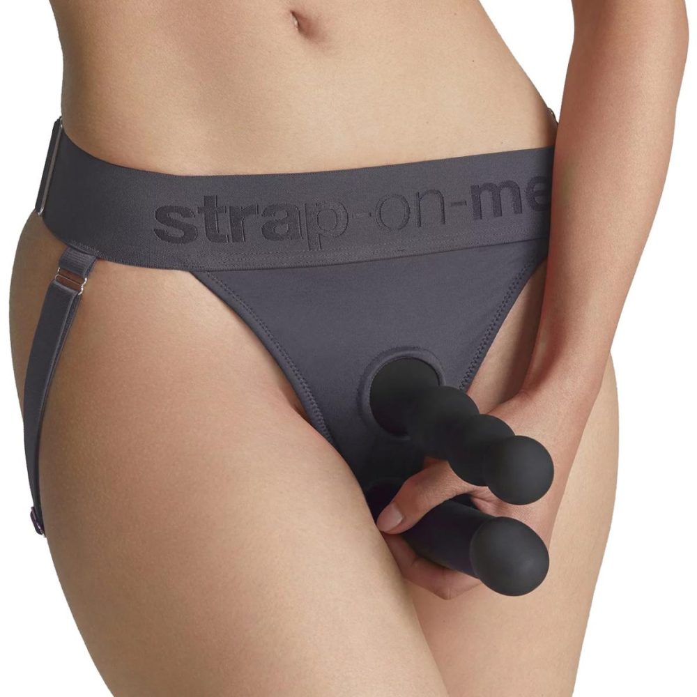 Harnesses, Straps & Handles | Strap-on-Me Lingerie Unique Strap-On Harness – One Size, Grey