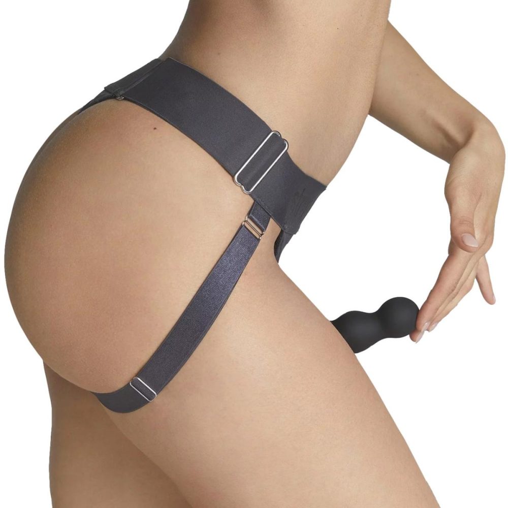 Harnesses, Straps & Handles | Strap-on-Me Lingerie Unique Strap-On Harness – One Size, Grey