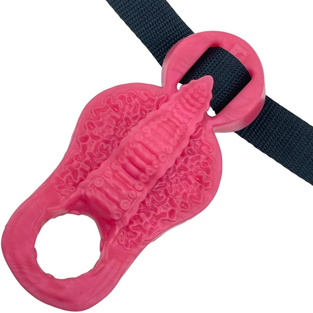 Harnesses, Straps & Handles | Tentacle Grinder Cock Ring – Red Fusion