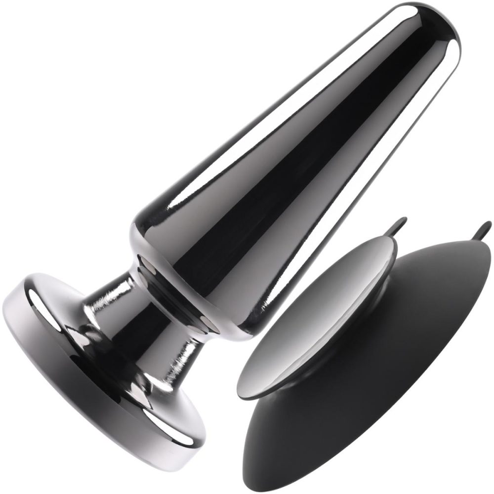 Metal Anal Toys | Advanced Metal Plug Rechargeable Vibrating Butt Plug