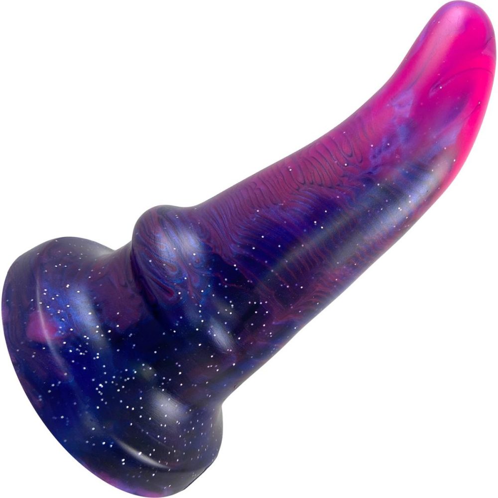 Non-Phallic Dildos | Annie-O Vibrating Silicone G-Spot Dildo – Galaxy