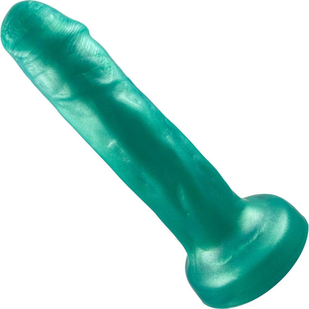 Non-Phallic Dildos | Bella Dual Density 8" Silicone Dildo – Sea Foam