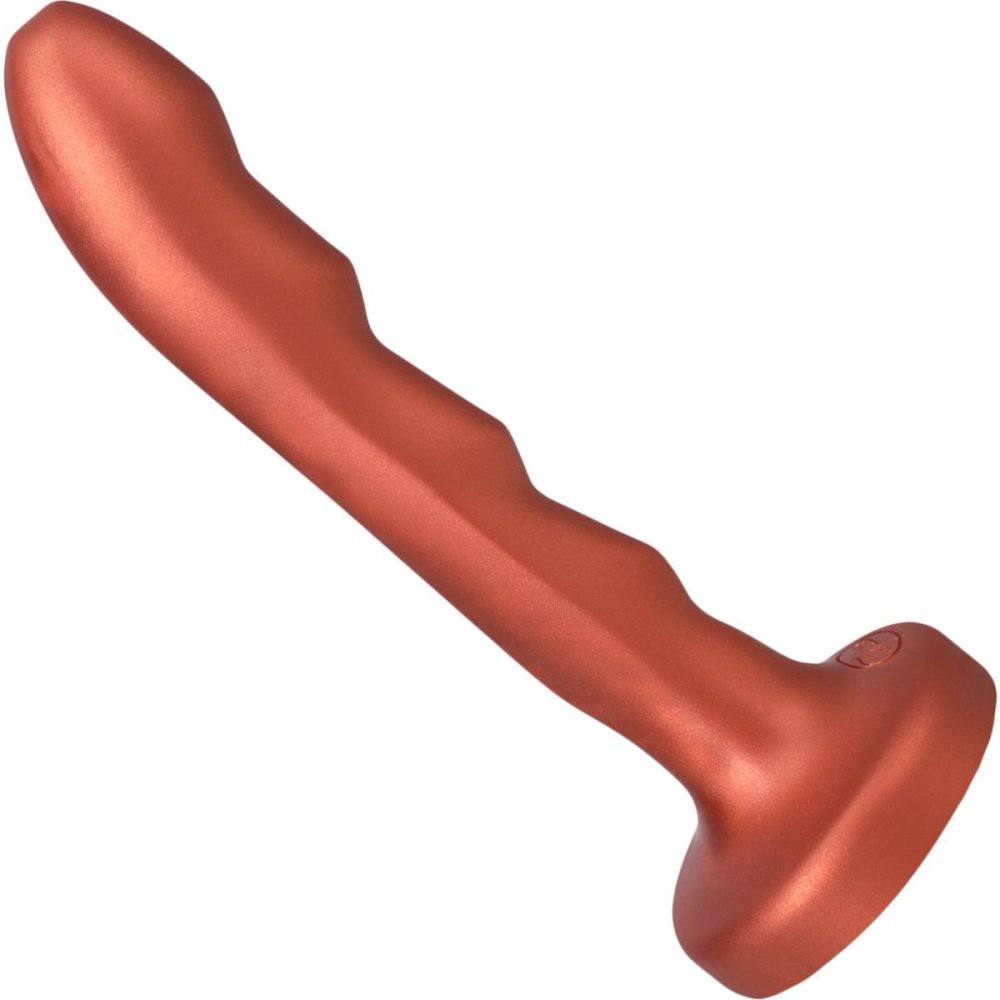 Non-Phallic Dildos | Charmer Silicone Dildo – Copper