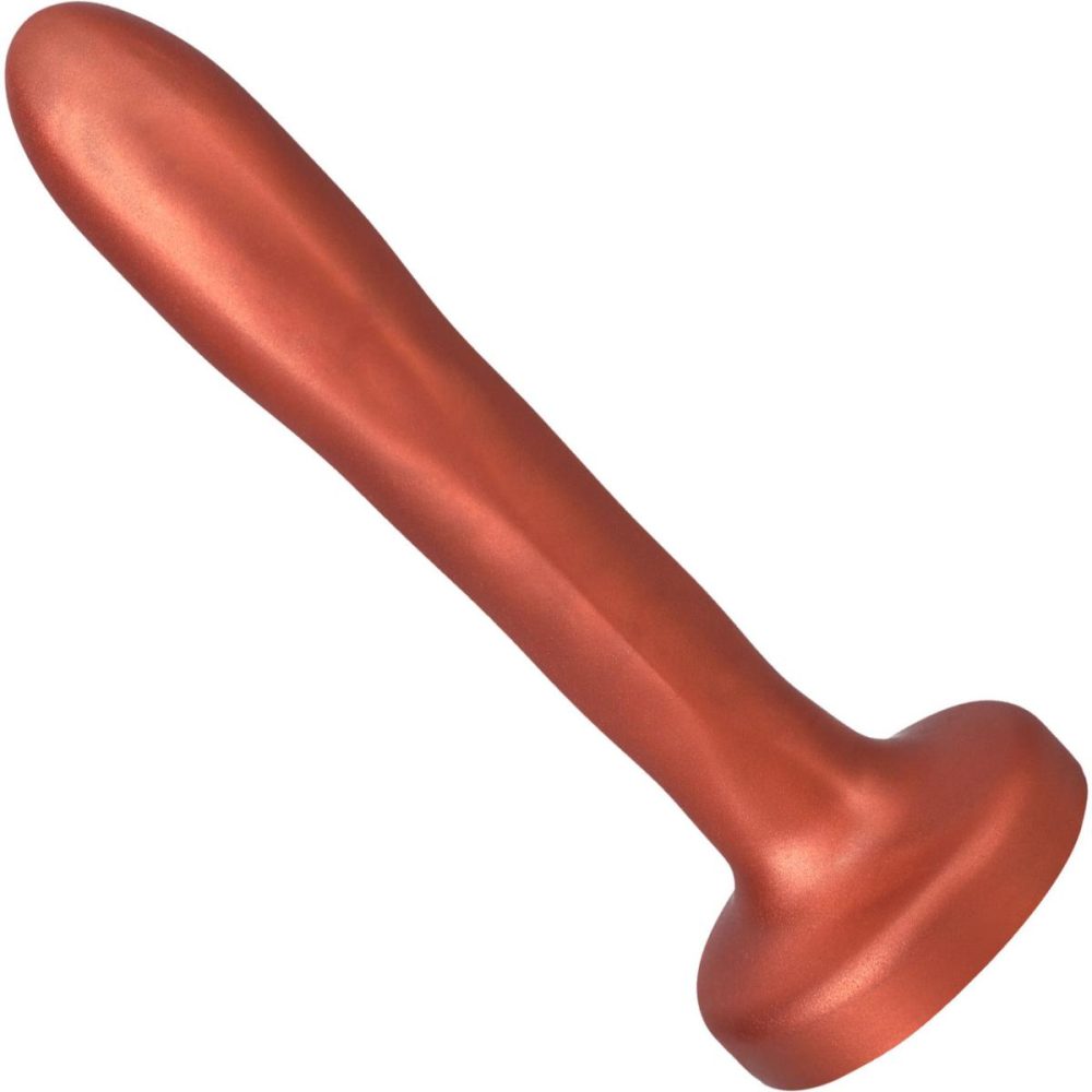 Non-Phallic Dildos | Charmer Silicone Dildo – Copper