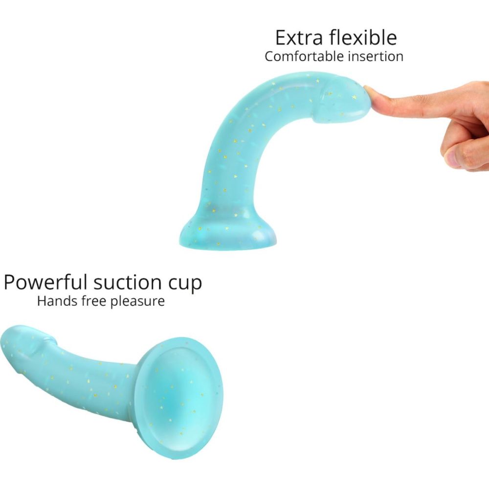 Non-Phallic Dildos | Dildolls Silicone Dildo With Suction Cup Base Love To Love – Nightfall