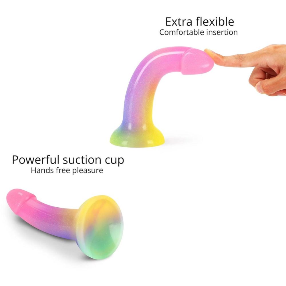 Non-Phallic Dildos | Dildolls Silicone Dildo With Suction Cup Base Love To Love – Stargazer