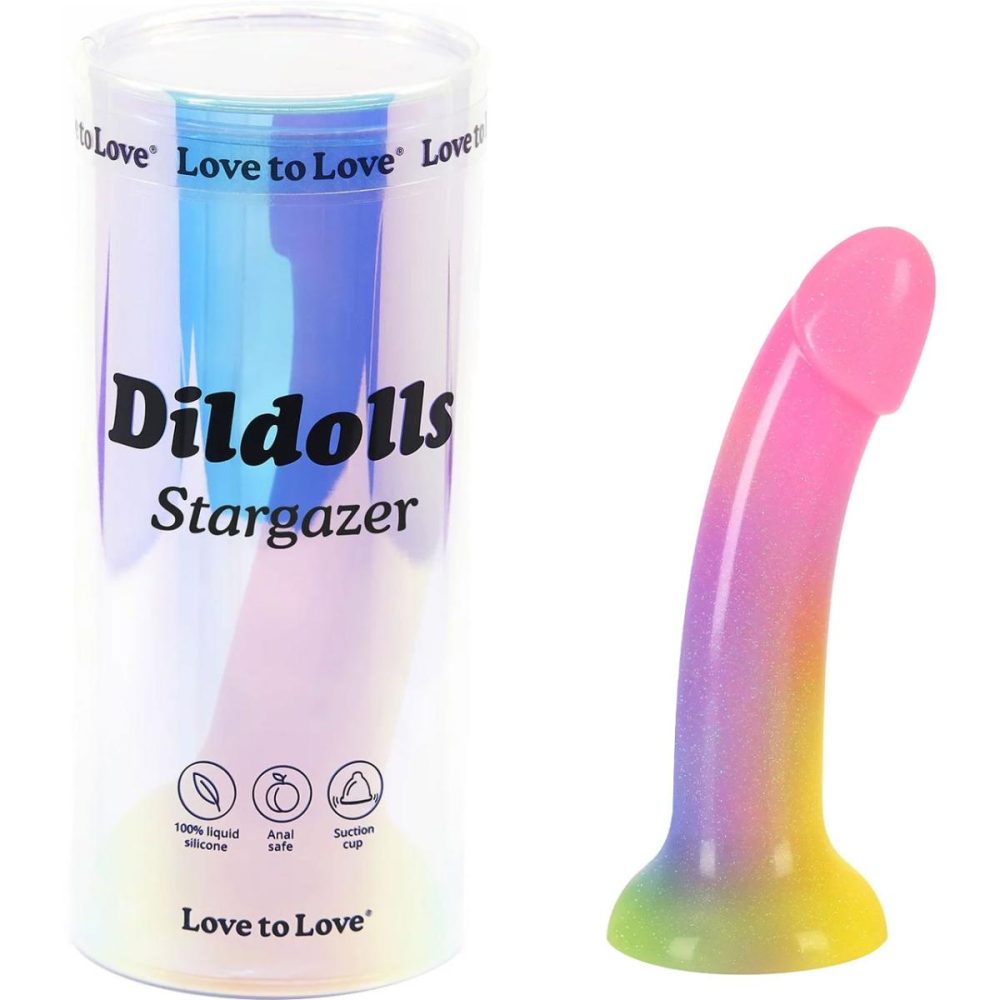 Non-Phallic Dildos | Dildolls Silicone Dildo With Suction Cup Base Love To Love – Stargazer