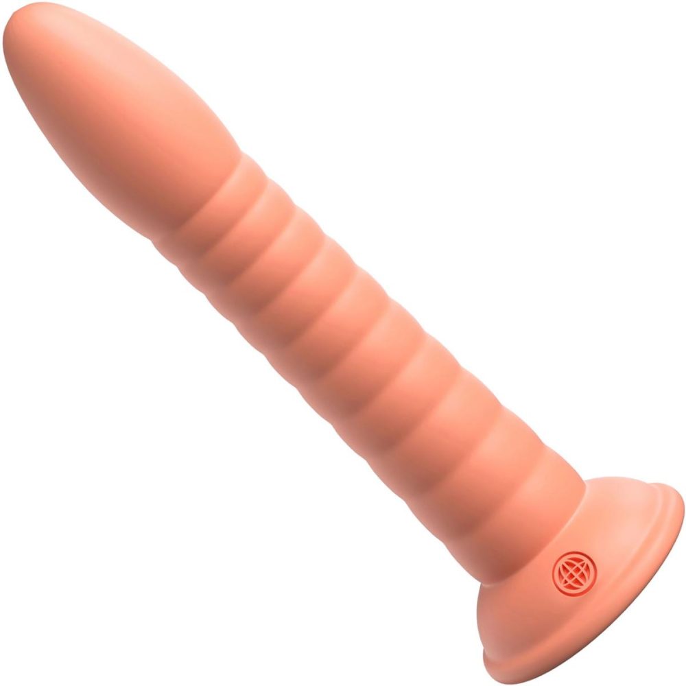 Non-Phallic Dildos | Dillio Platinum Wild Thing Silicone 7" Suction Cup Dildo – Peach