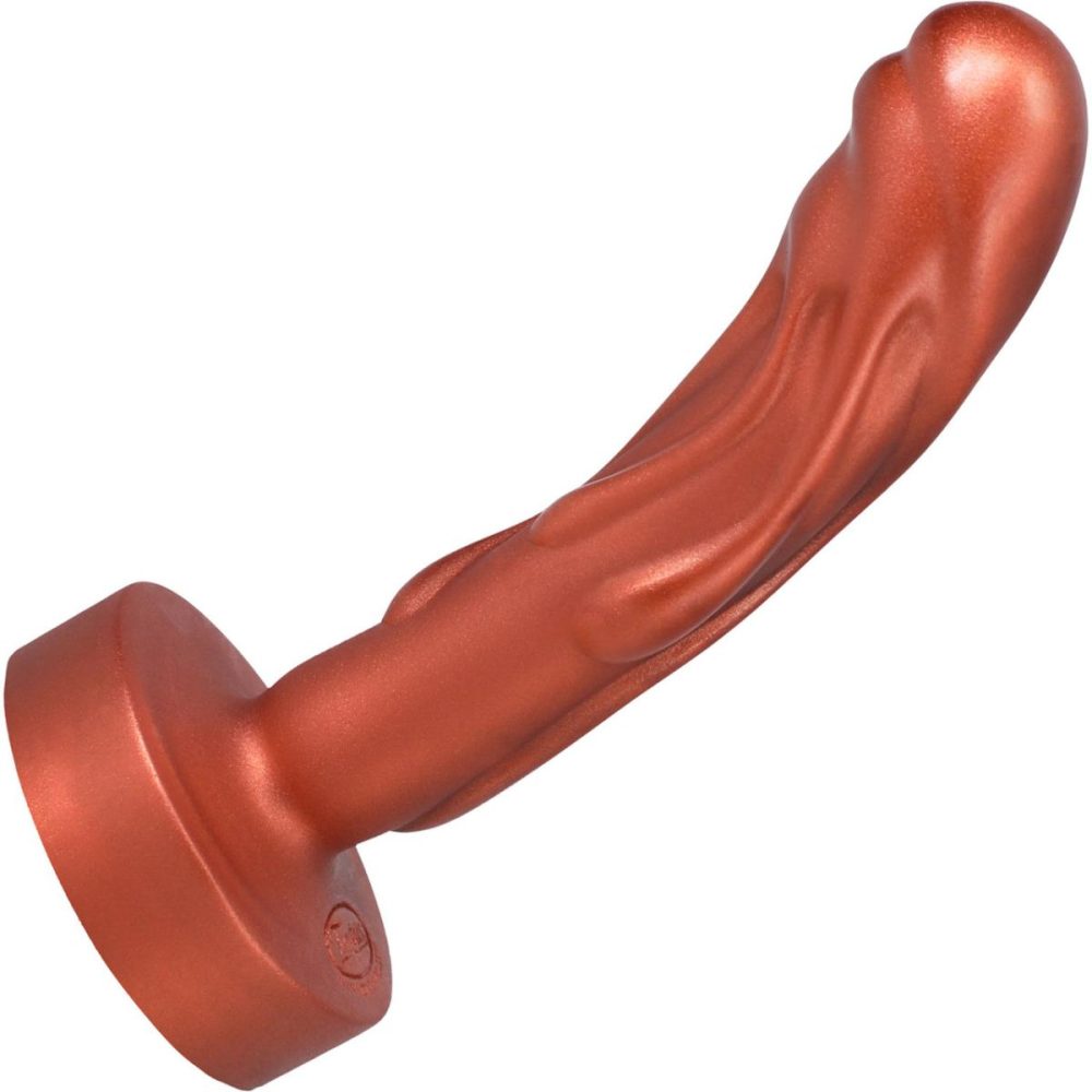 Non-Phallic Dildos | Mini Magma Silicone 5" Dildo – Copper