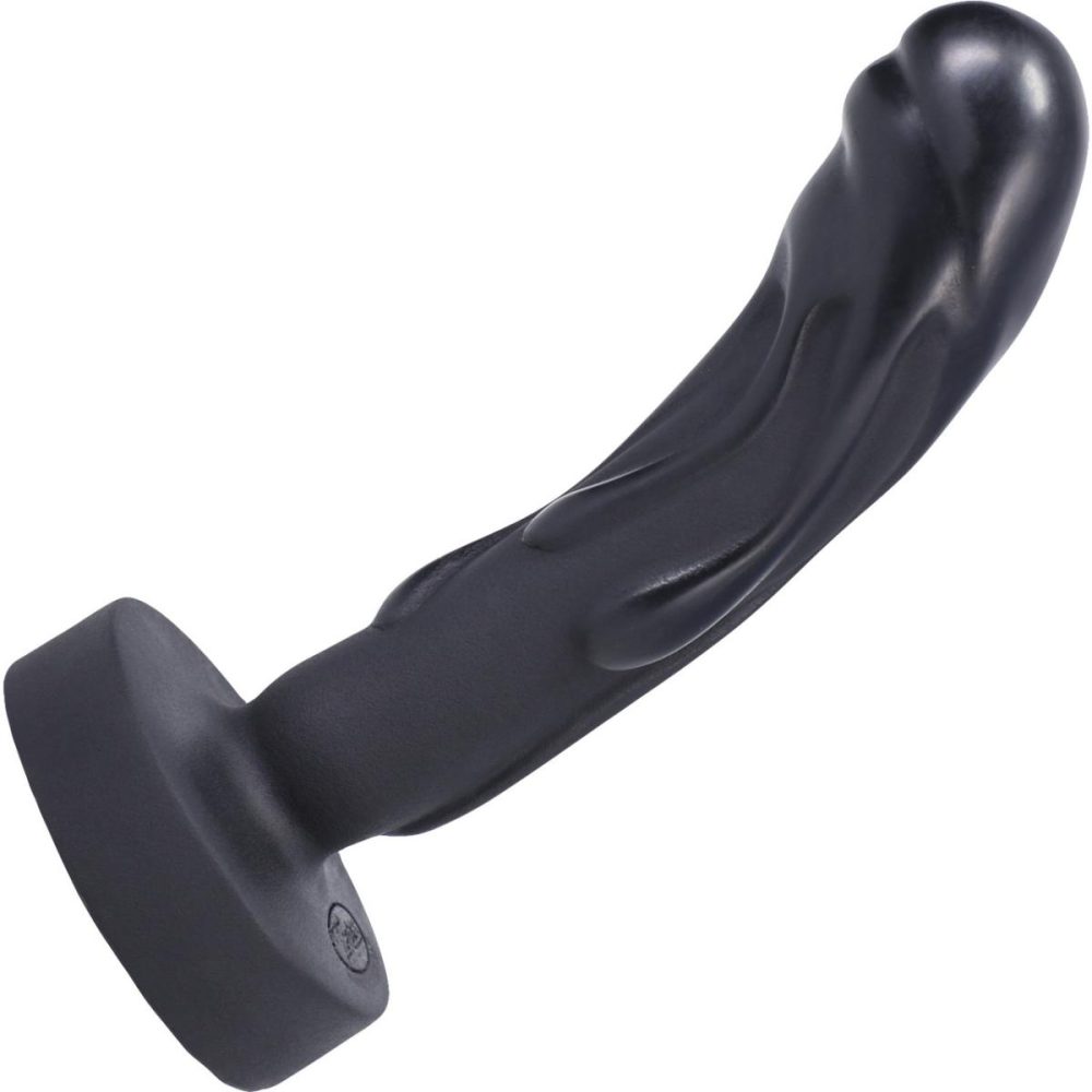 Non-Phallic Dildos | Mini Magma Silicone 5" Dildo – Onyx