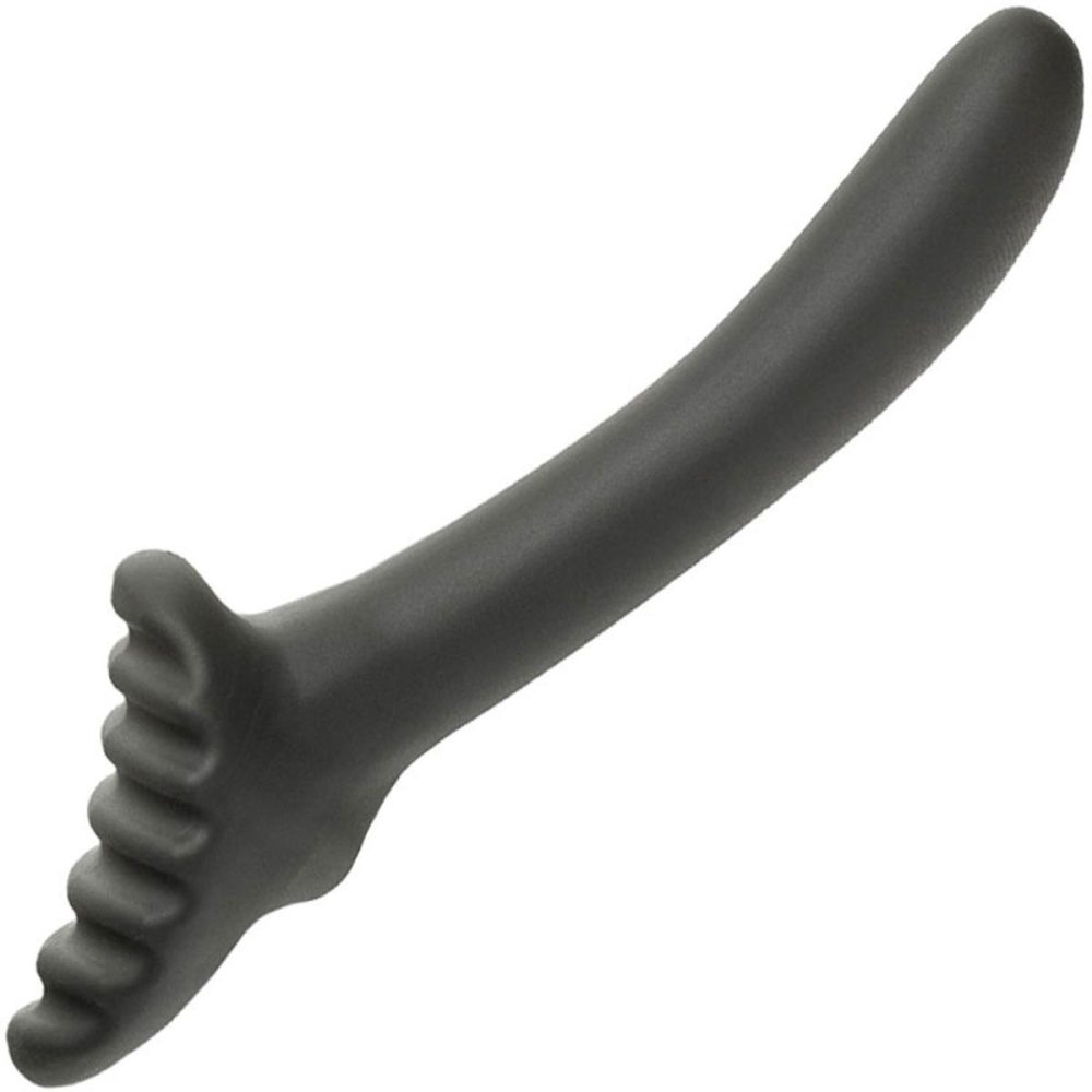 Non-Phallic Dildos | Nova Black Silicone Dildo