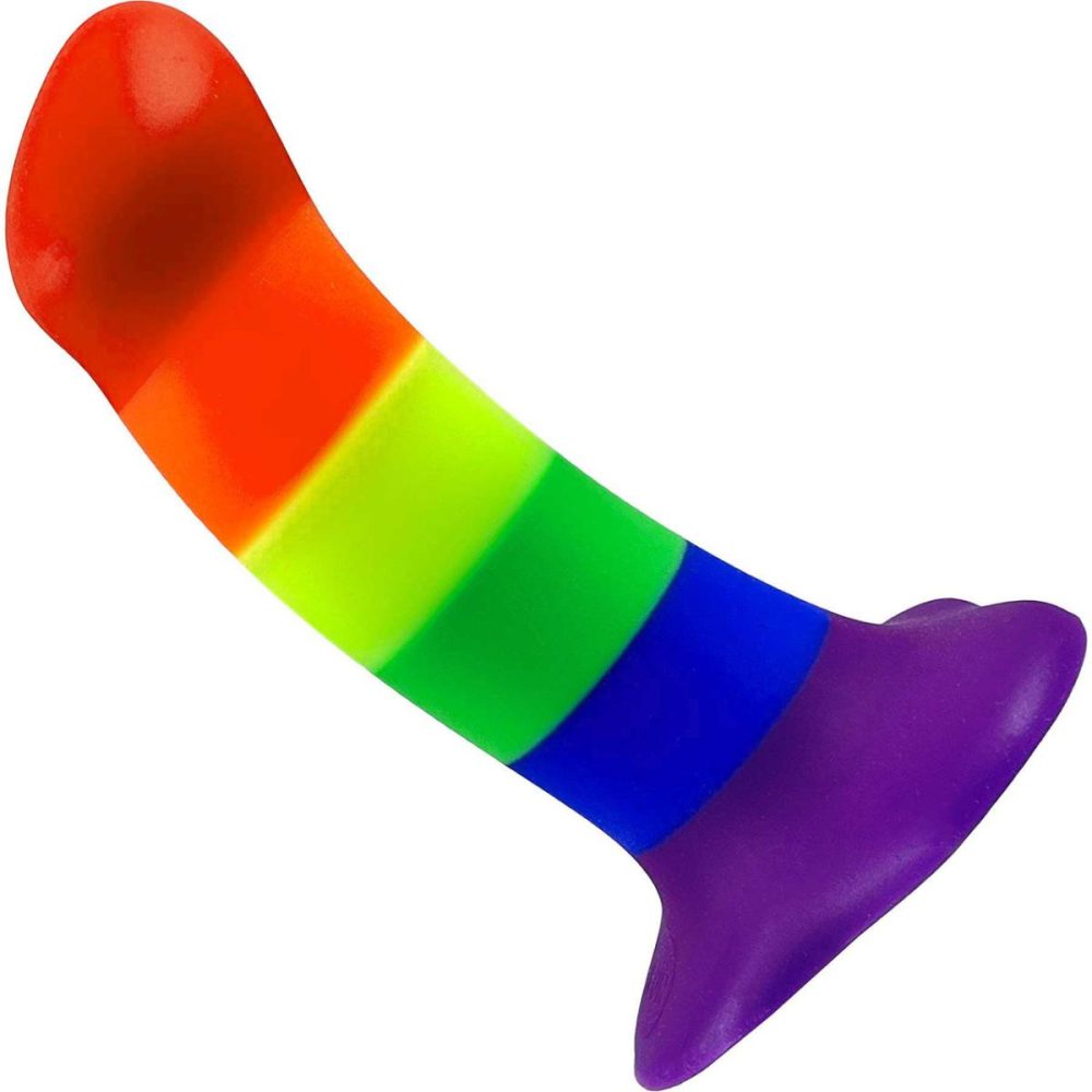 Non-Phallic Dildos | Rainbow Amor Silicone Dildo – Limited Pride Edition