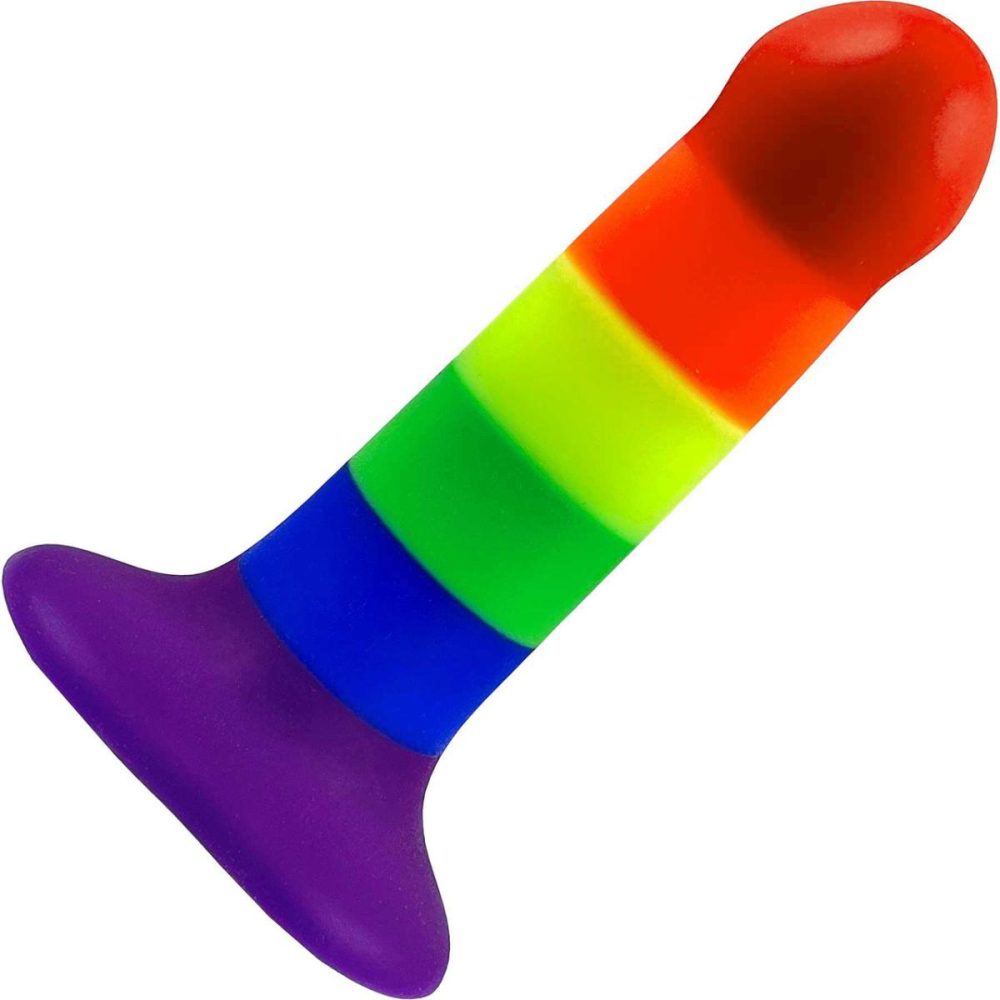 Non-Phallic Dildos | Rainbow Amor Silicone Dildo – Limited Pride Edition