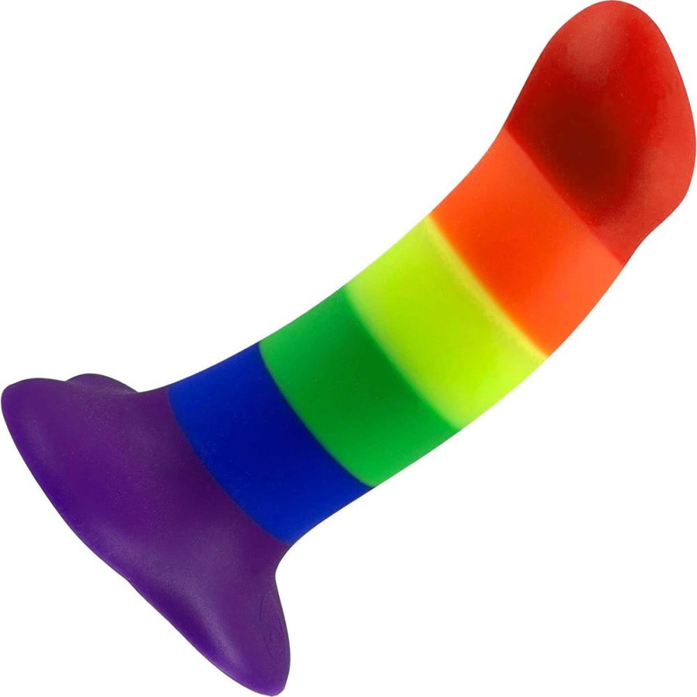 Non-Phallic Dildos | Rainbow Amor Silicone Dildo – Limited Pride Edition