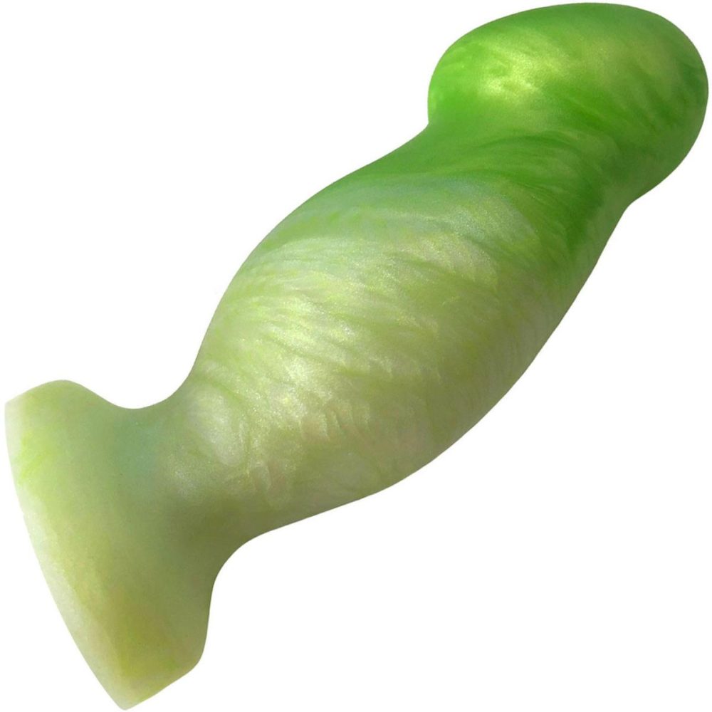 Non-Phallic Dildos | Sensi 5" Silicone Dildo – Green Between