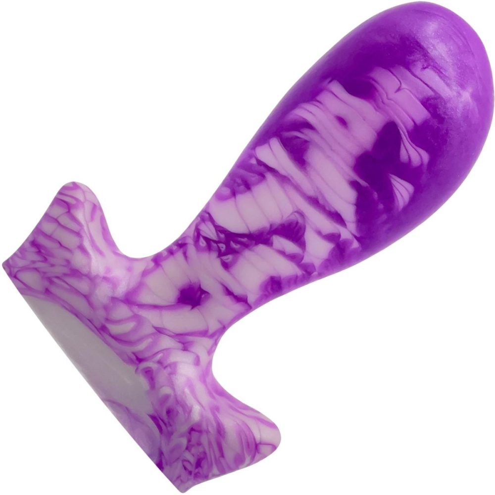 Non-Phallic Dildos | The Festa 4.63" Medium Silicone Vaginal Plug – Heliotrope