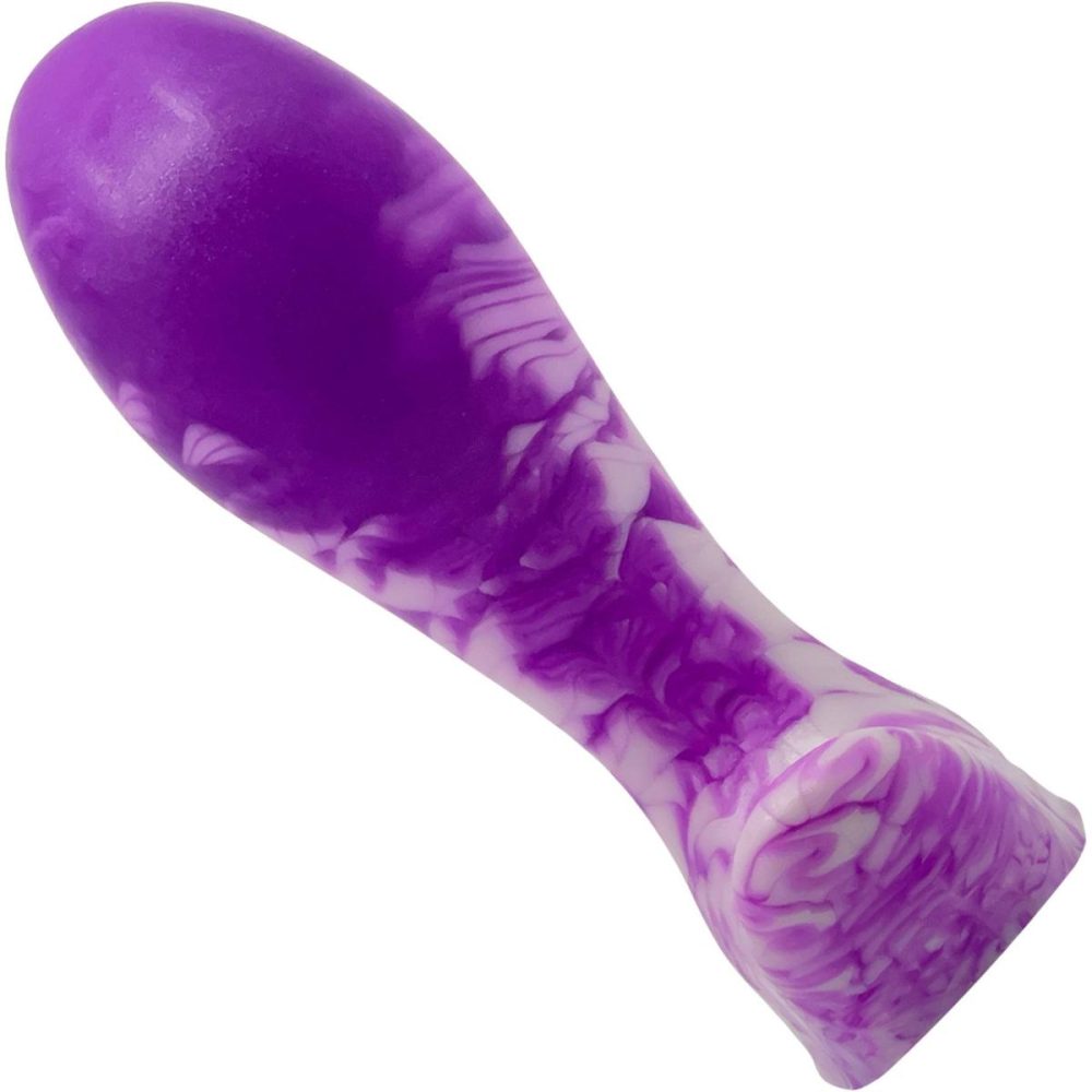 Non-Phallic Dildos | The Festa 4.63" Medium Silicone Vaginal Plug – Heliotrope