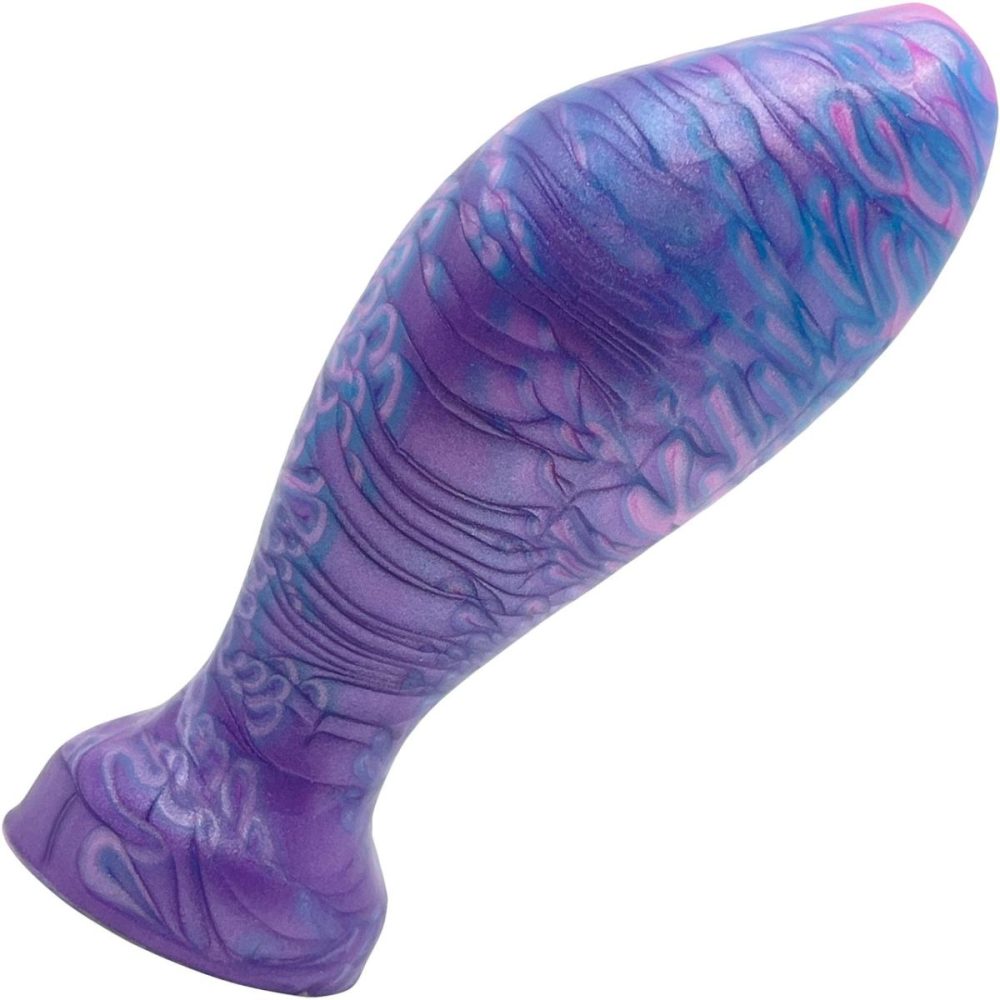 Non-Phallic Dildos | The Suavis 4.5" Medium Silicone Vaginal Plug – Deep Ocean