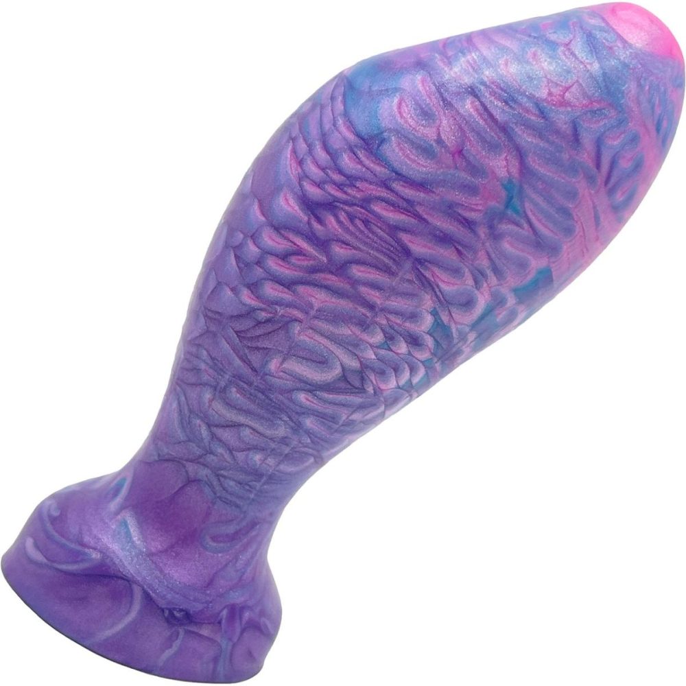 Non-Phallic Dildos | The Suavis 5" Large Silicone Vaginal Plug – Deep Ocean