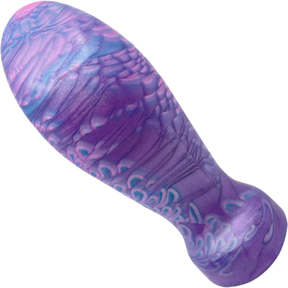 Non-Phallic Dildos | The Suavis 5" Large Silicone Vaginal Plug – Deep Ocean