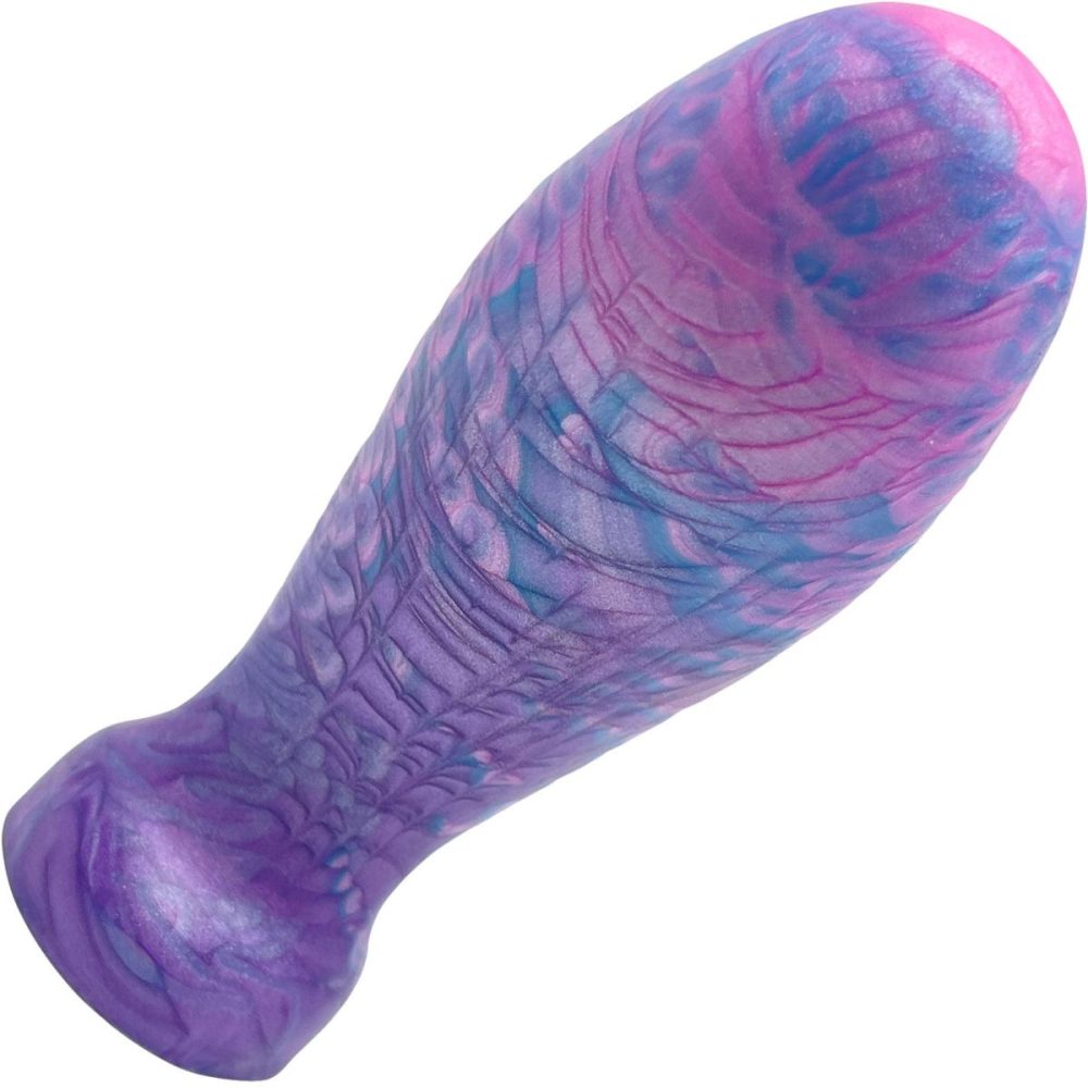 Non-Phallic Dildos | The Suavis 5" Large Silicone Vaginal Plug – Deep Ocean