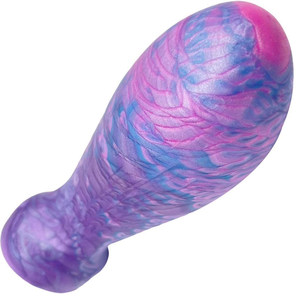 Non-Phallic Dildos | The Suavis 5" Large Silicone Vaginal Plug – Deep Ocean