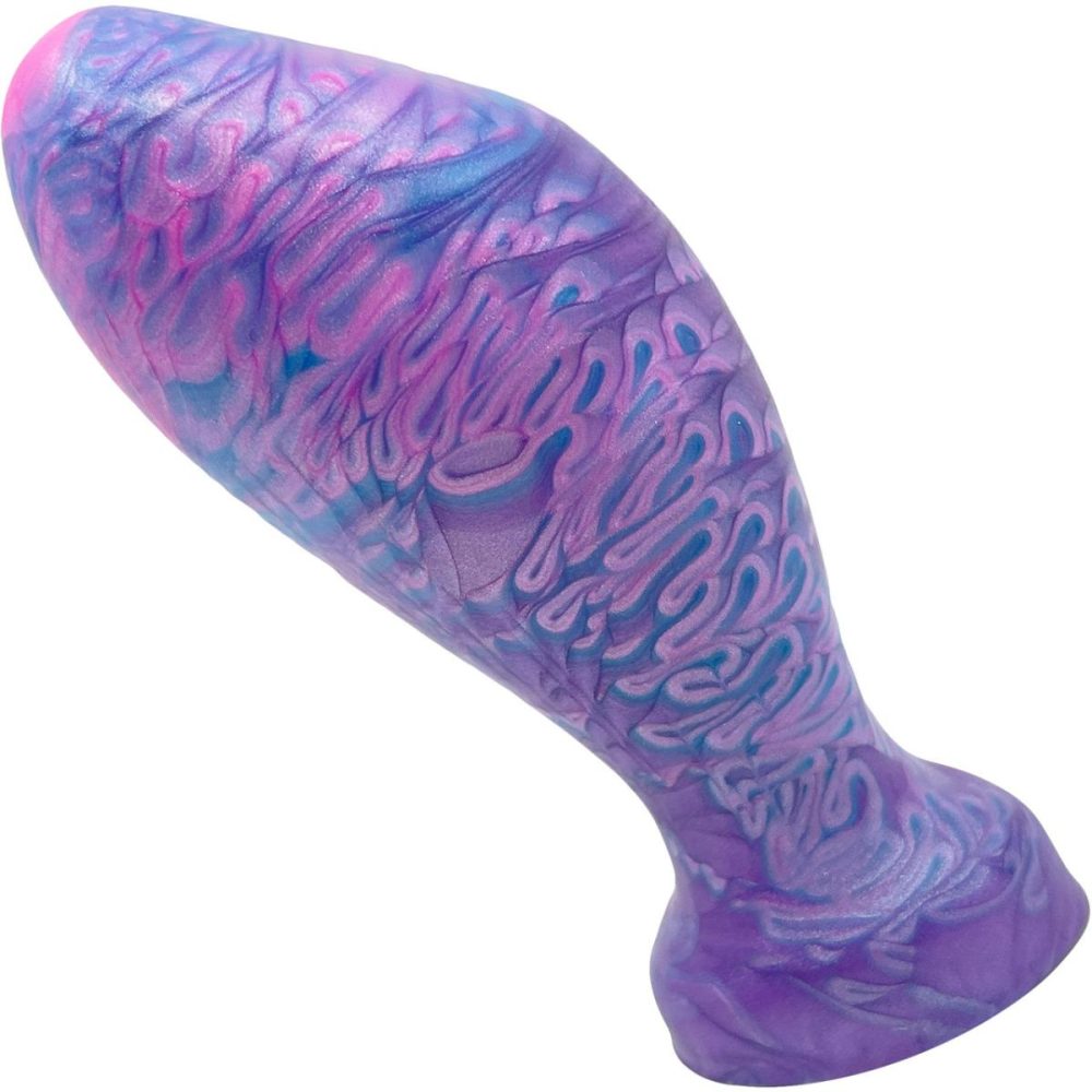 Non-Phallic Dildos | The Suavis 5" Large Silicone Vaginal Plug – Deep Ocean