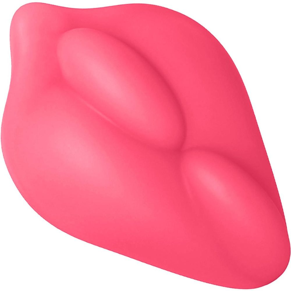 Non-Vibrating Silicone Grinders | Bumpher Soft Silicone Dildo Base for Harness Play – Sweet Pink