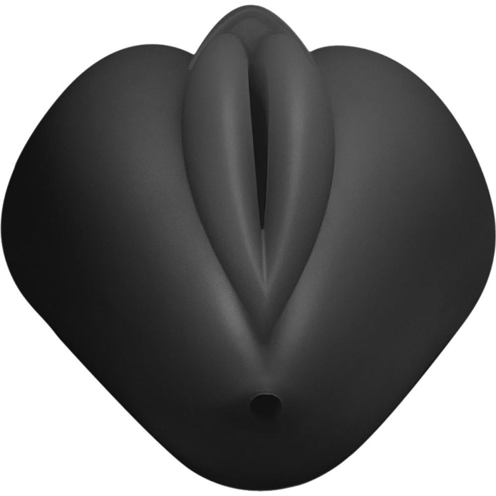 Non-Vibrating Silicone Grinders | Lippi Soft Silicone Grinder, Stroker & Dildo Base Stimulation Cushion – Black