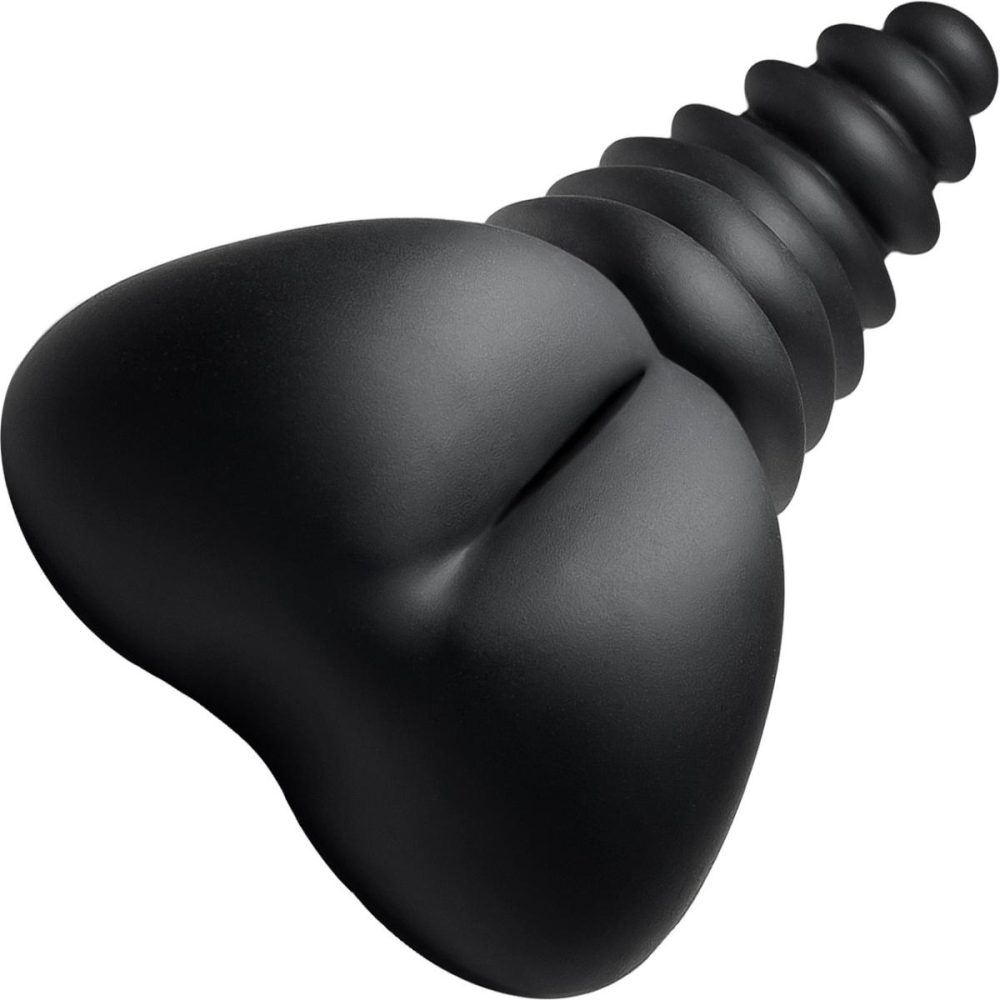 Non-Vibrating Silicone Grinders | Luvgrind Soft Silicone Grinder, Stroker & Dildo Base Stimulation Cushion – Black