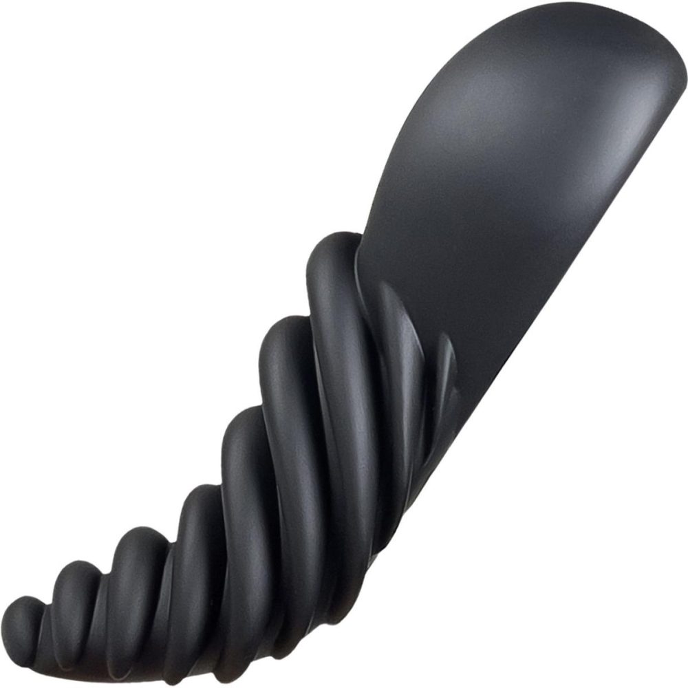 Non-Vibrating Silicone Grinders | Luvgrind Soft Silicone Grinder, Stroker & Dildo Base Stimulation Cushion – Black